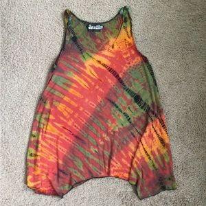 Mudmee Jayli Flowy Tye Dye Tank